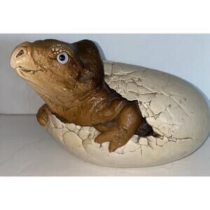 VTG Windstone Editions Hatching Protoceratops Dinosaur Egg Pena 1986